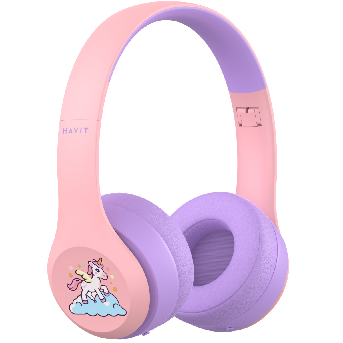 Havit H626BT Bluetooth Kulak Üstü Çocuk Kulaklık - Pembe