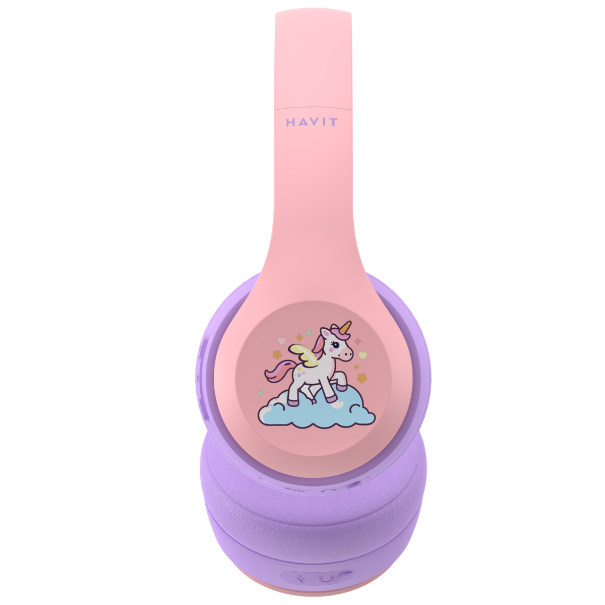 Havit H626BT Bluetooth Kulak Üstü Çocuk Kulaklık - Pembe