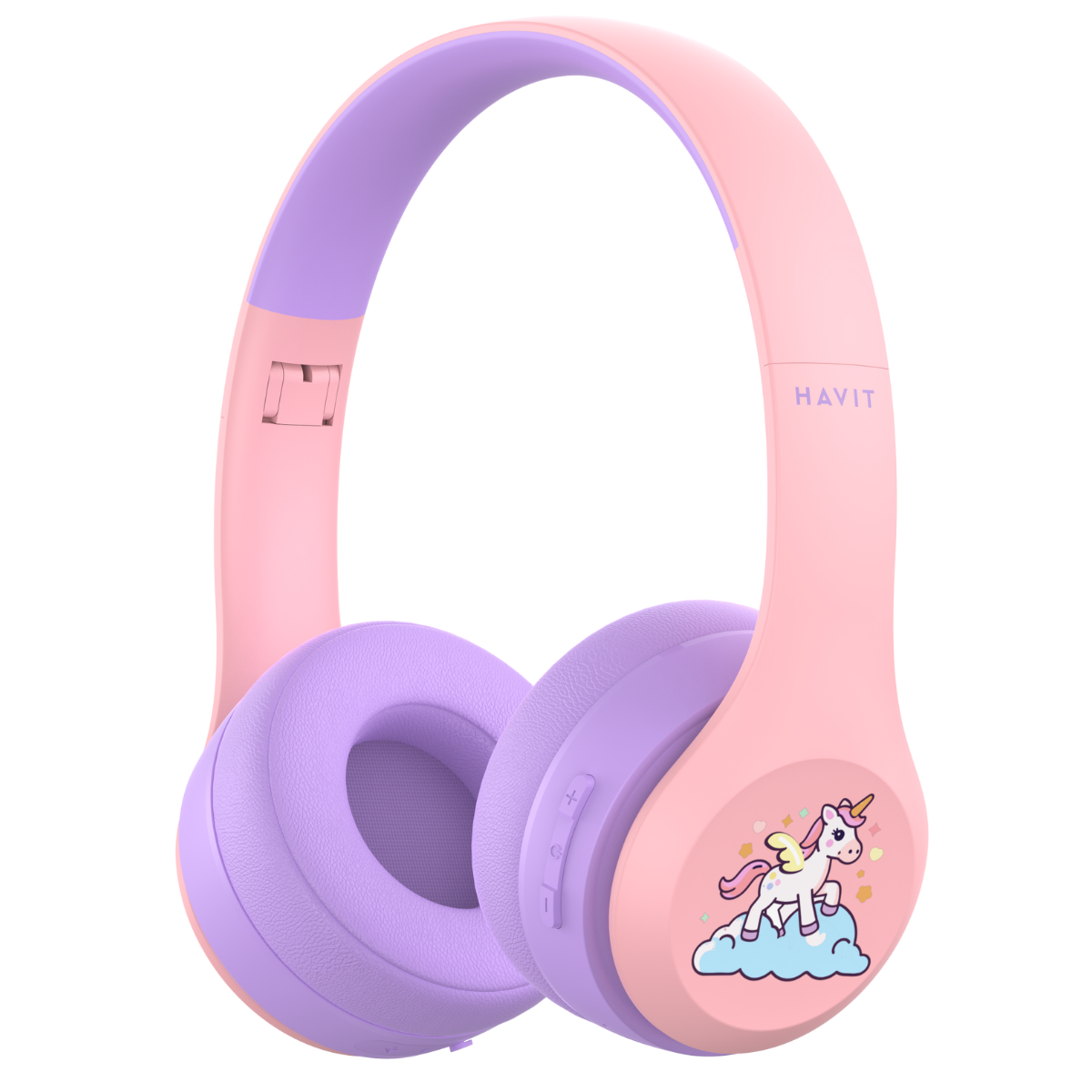 Havit H626BT Bluetooth Kulak Üstü Çocuk Kulaklık - Pembe