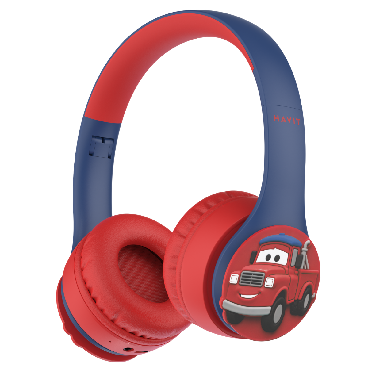 Havit H626BT PRO Kulaküstü Çocuk Bluetooth Kulaklık - Car Design - Mavi