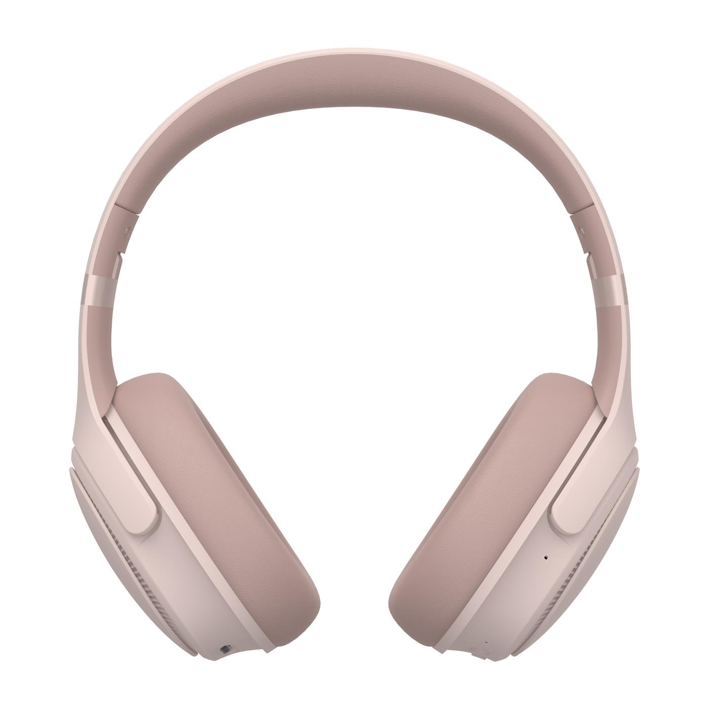 Havit H630BT PRO ANC Kulak Üstü Katlanabilir Bluetooth Kulaklık - 50 Saat Batarya Çift Cihaz Desteği - Pembe