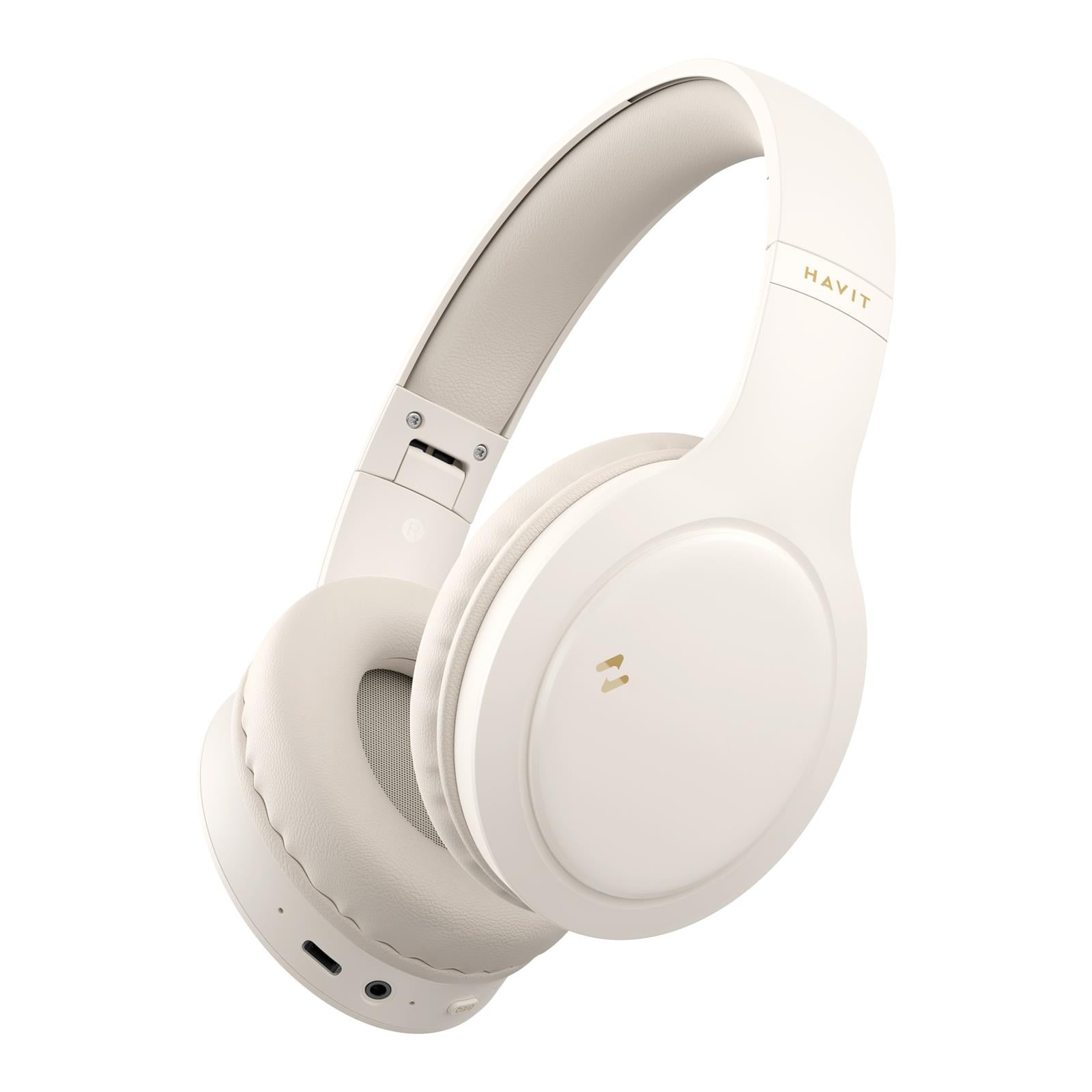 Havit H633BT Bluetooth Kafa Üstü Kulaklık - Bej