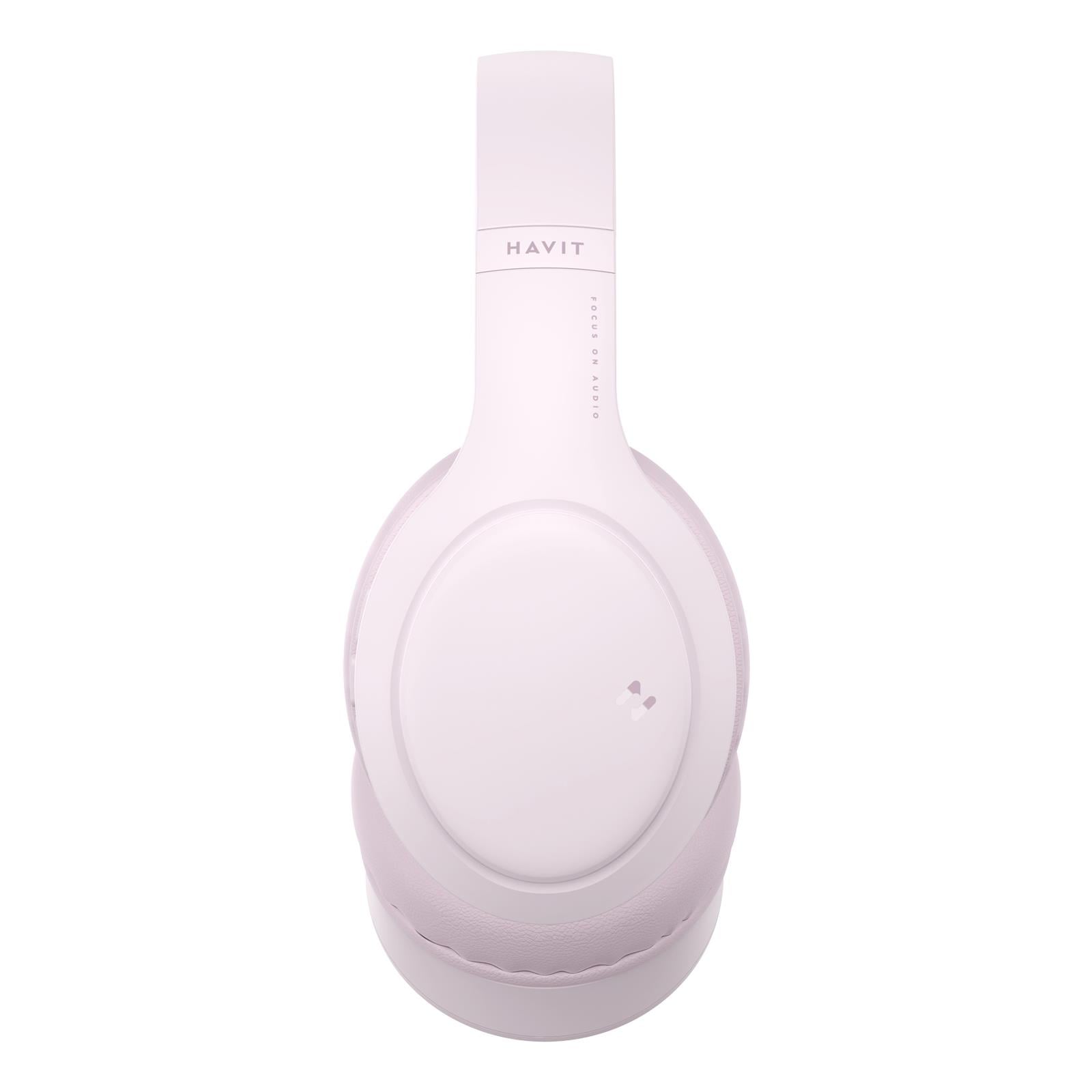 Havit H633BT Bluetooth Kafa Üstü Kulaklık - Pembe