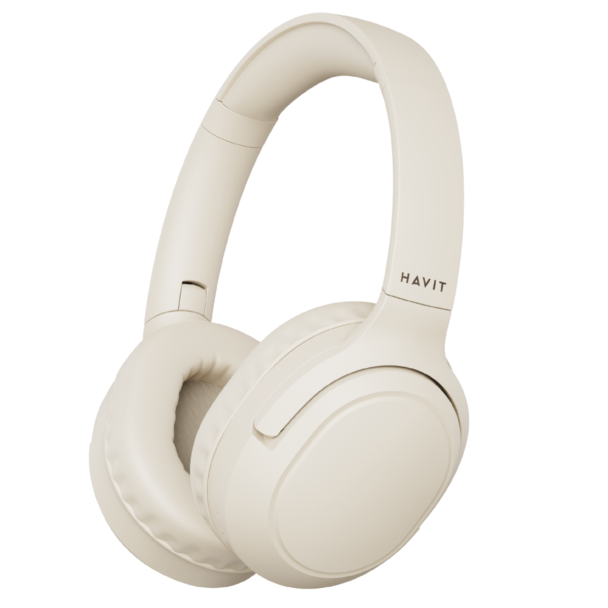 Havit H639BT Katlanabilir Kafa Üstü Bluetooth Kulaklık - BT 6.0 - Bej