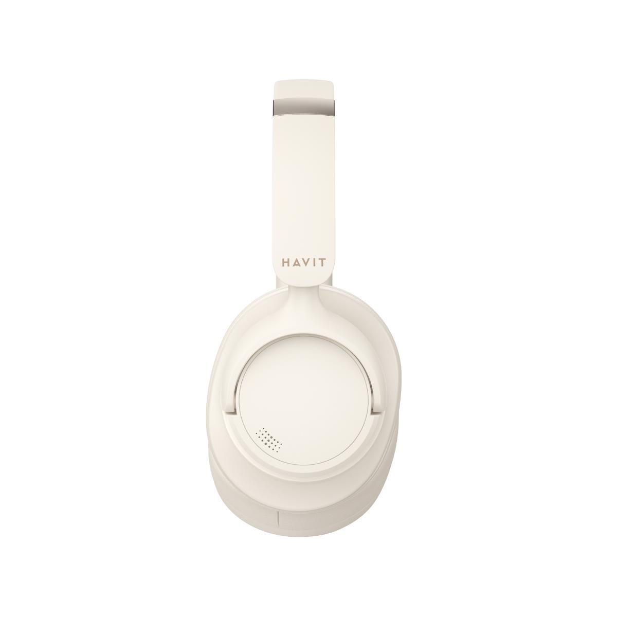 Havit H652BT ANC Bluetooth Katlanabilir Kulaküstü Kulaklık - Anc, Çoklu Bağlantı - Bej