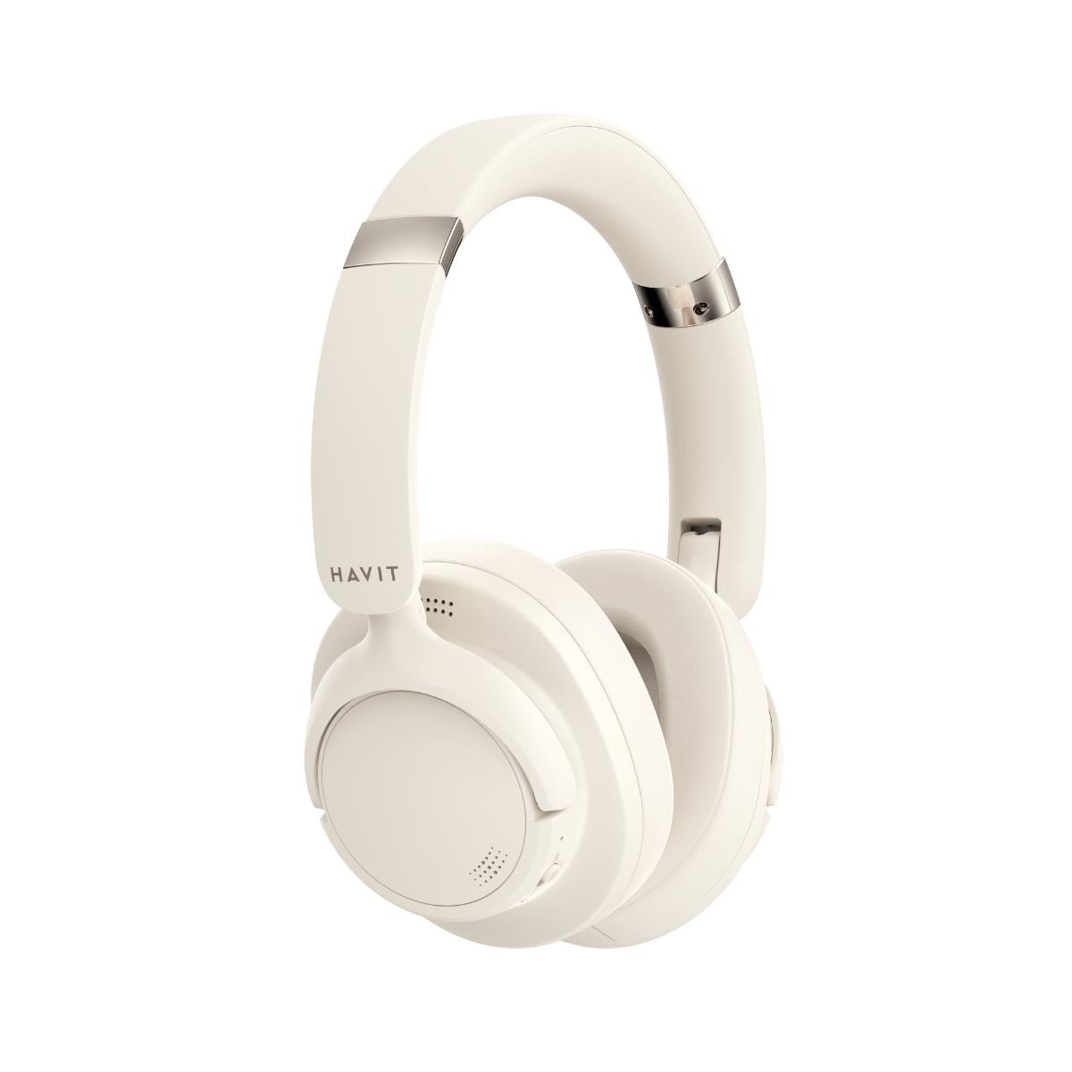 Havit H652BT ANC Bluetooth Katlanabilir Kulaküstü Kulaklık - Anc, Çoklu Bağlantı - Bej