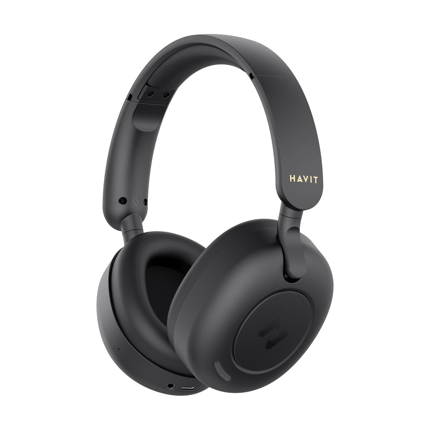 Havit H655bt Hibrit ANC Kablosuz Kulaklık - 76 Saat Batarya, Enc, Anc, Çift Cihaz Desteği, Hi-Res Audio - Siyah