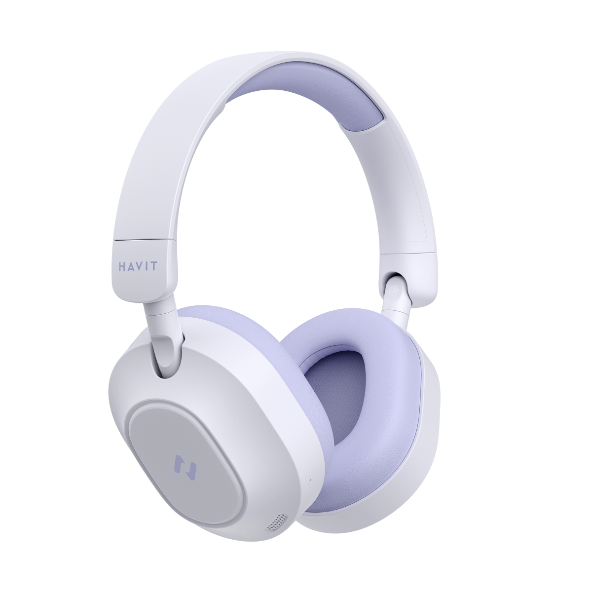 Havit H668BT ANC Bluetooth Kulaküstü Kulaklık - 80 Saat, Anc, Çift Cihaz Desteği, Hi-Res Audio - Mor