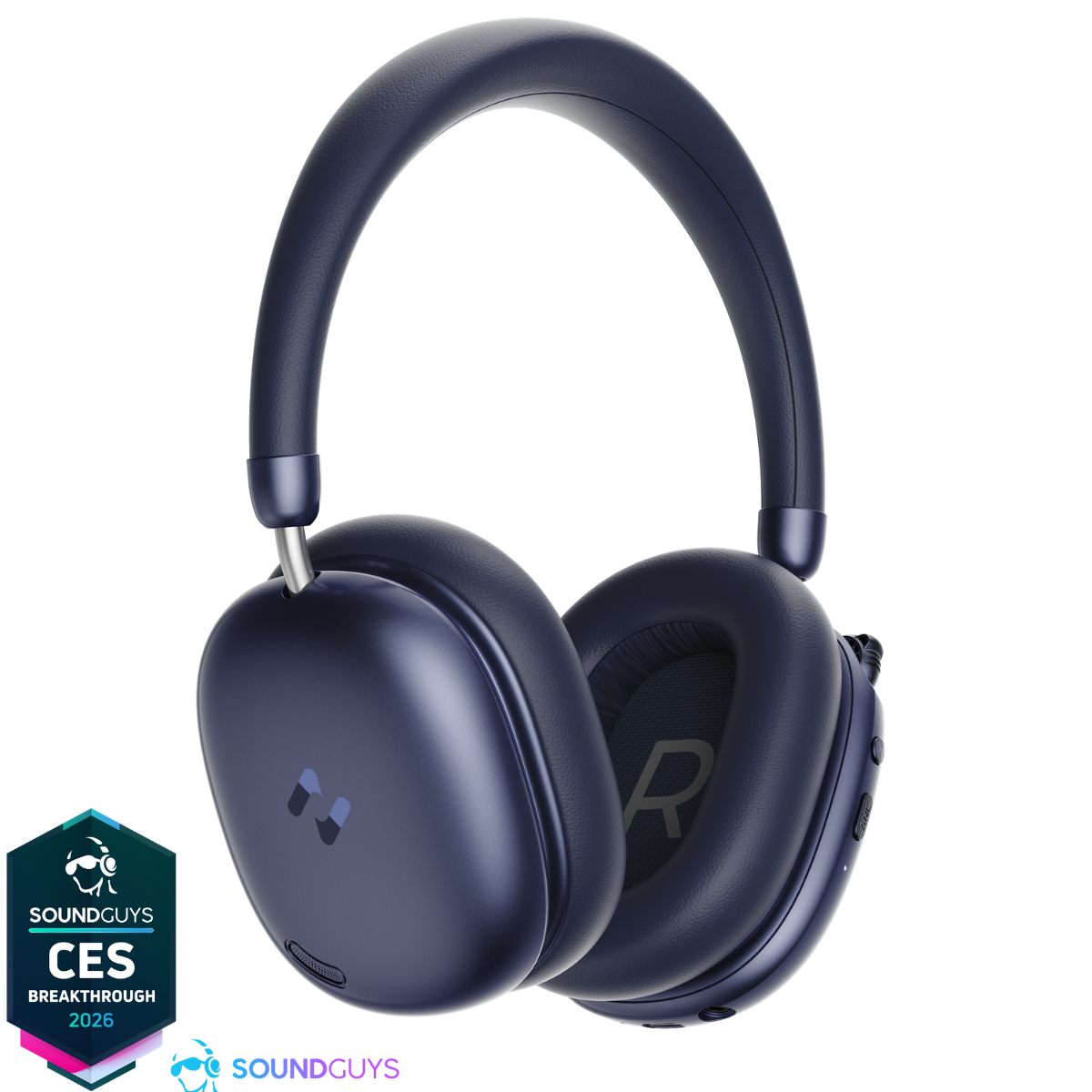 Havit H670BT Space S1 Hybrid ANC Kafa Üstü Bluetooth Kulaklık Hi-Res - Mavi