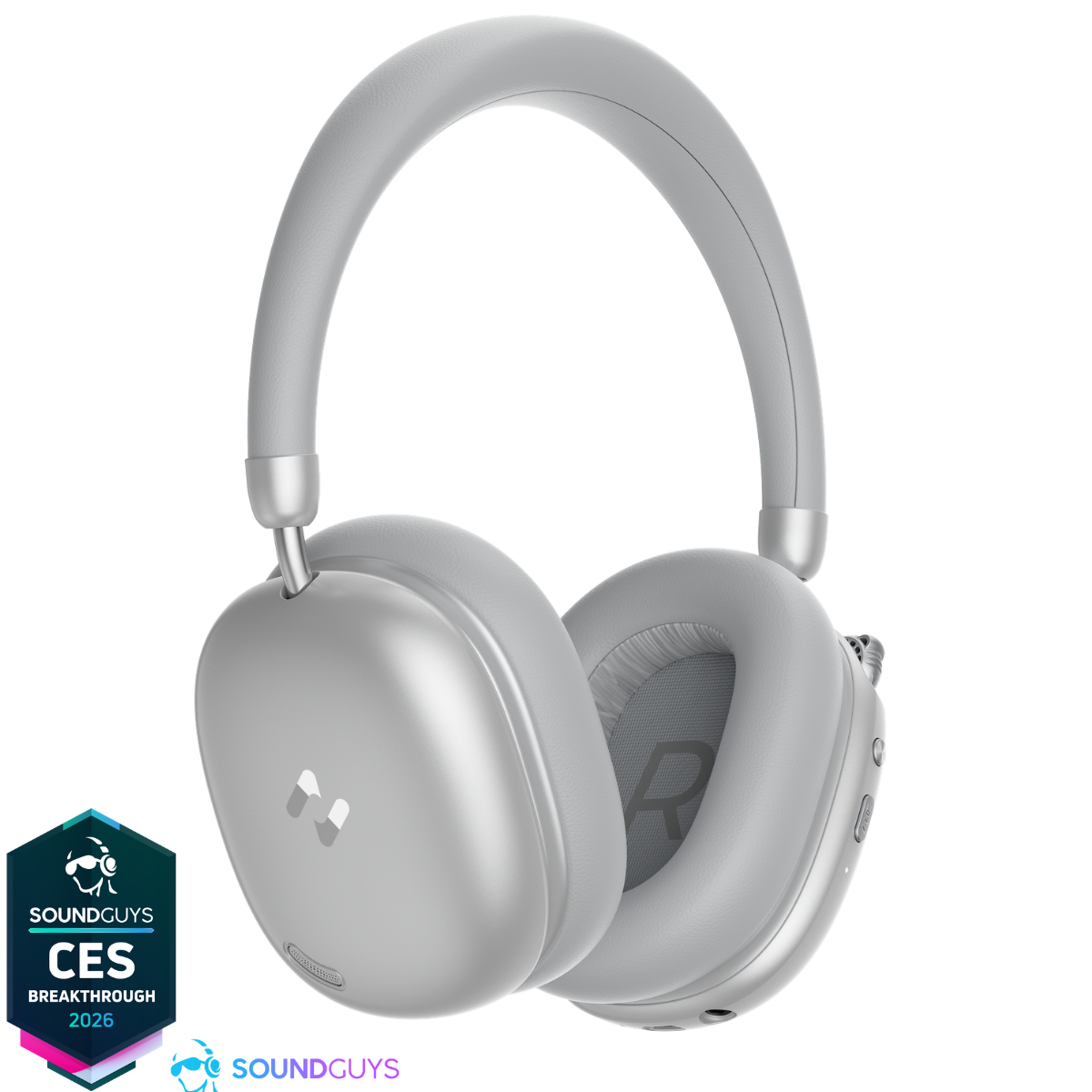 Havit H670BT Space S1 Hybrid ANC Kafa Üstü Bluetooth Kulaklık Hi-Res - Gri