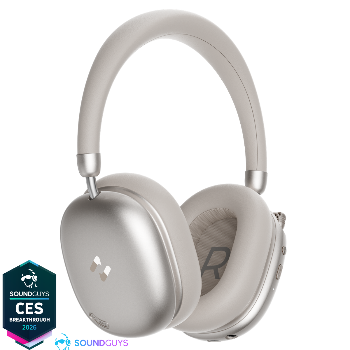 Havit H670BT Space S1 Hybrid ANC Kafa Üstü Bluetooth Kulaklık Hi-Res - Bej