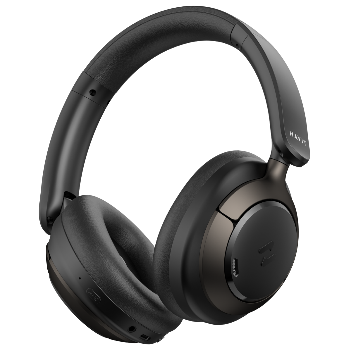 Havit H683BT Hybrid ANC Kafa Üstü Bluetooth Kulaklık Hi-Res - Siyah