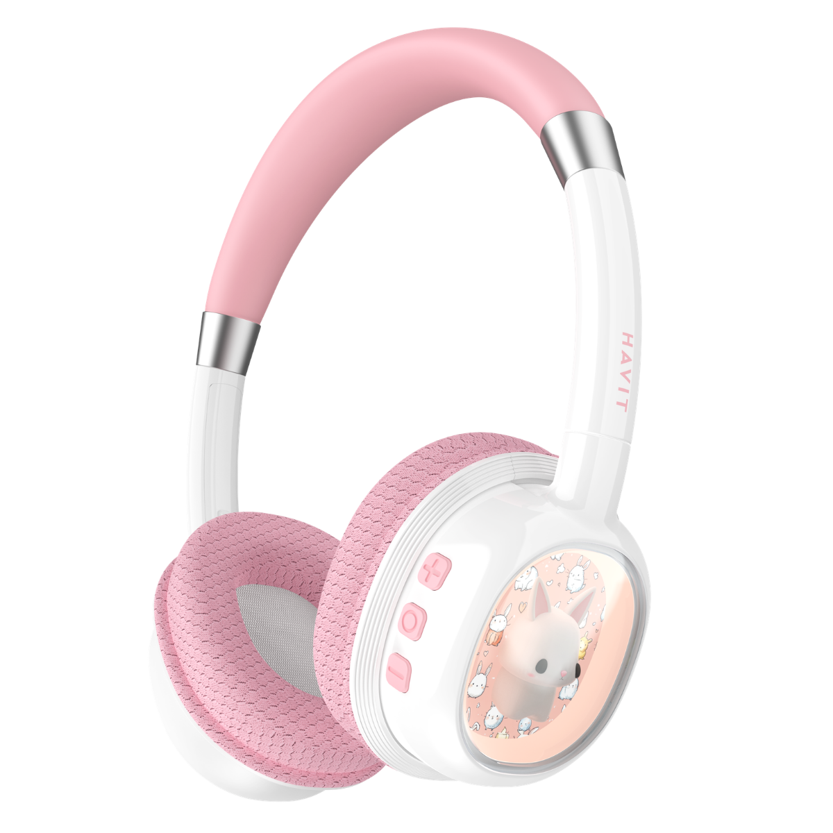 Havit H698BT Kulaküstü Bluetooth Kulaklık - Pembe
