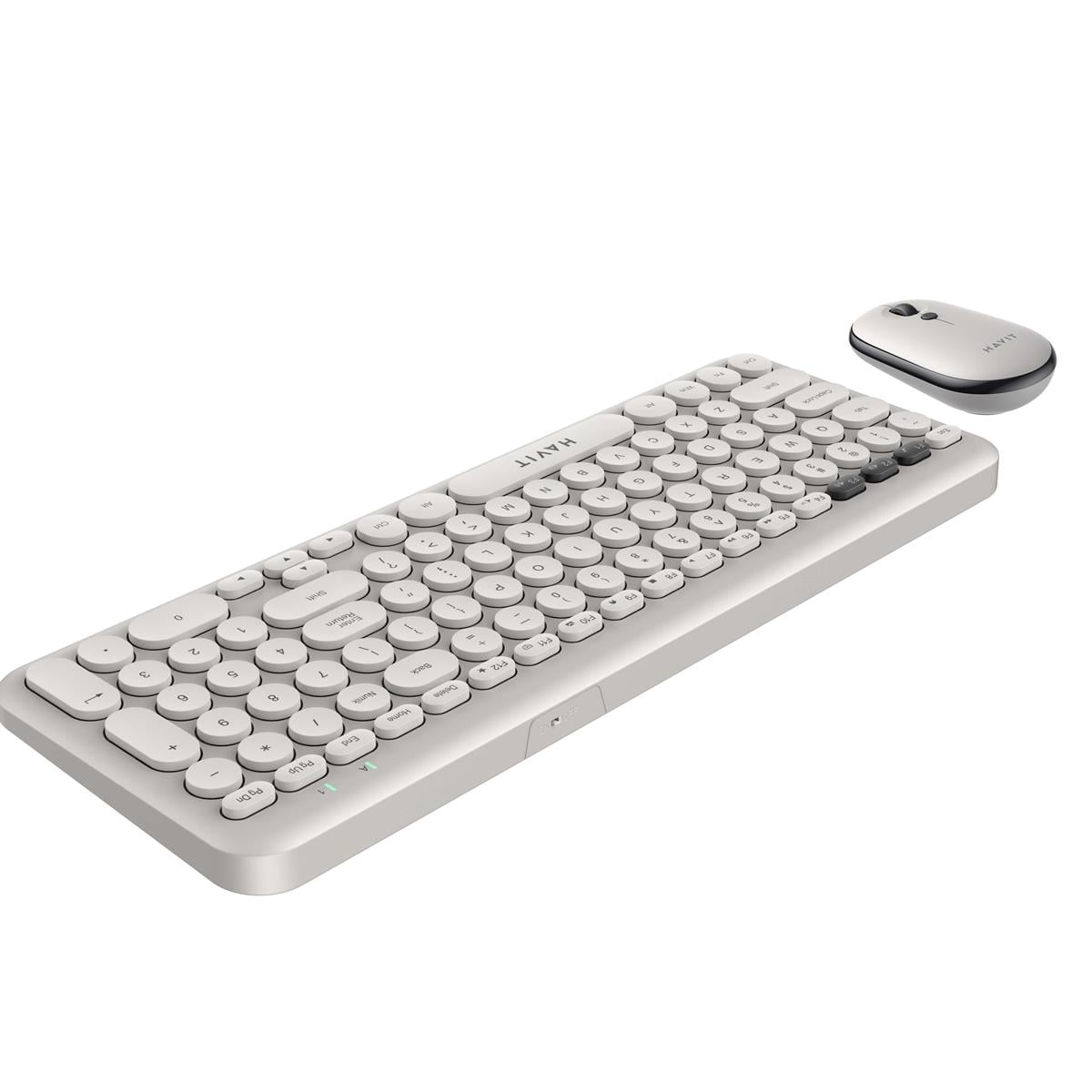 Havit KB254GCM Kablosuz Klavye Mouse Set - Gri