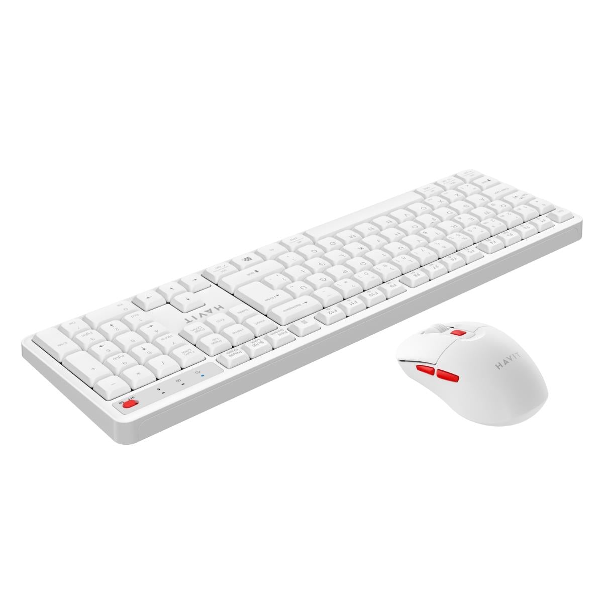 HAVIT KB261WB KABLOSUZ 2.4GHZ  KLAVYE MOUSE SET BEYAZ