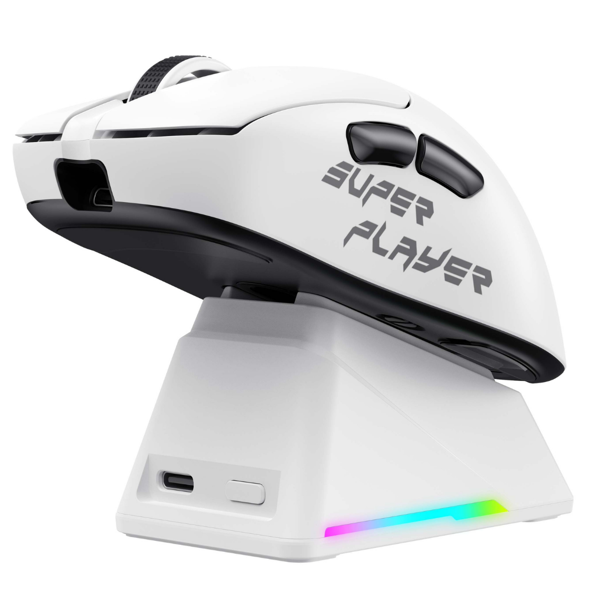 Havit Kraken StarBlaze-1 RGB Kablosuz Gaming Mouse 26000 DPI PAW3395 - Beyaz
