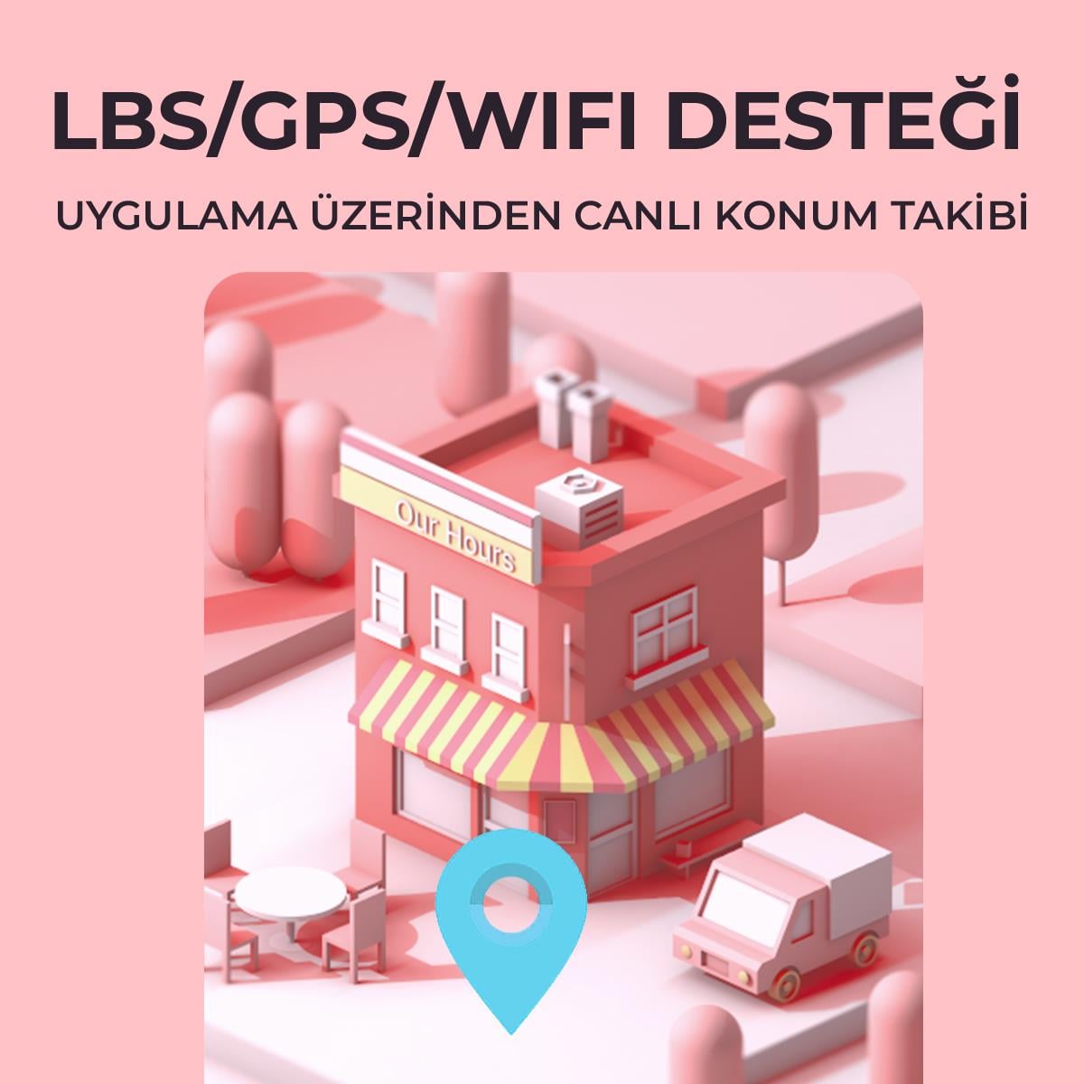 Havit KW11 4G Sim Kartlı Akıllı Çocuk Saati - Pembe