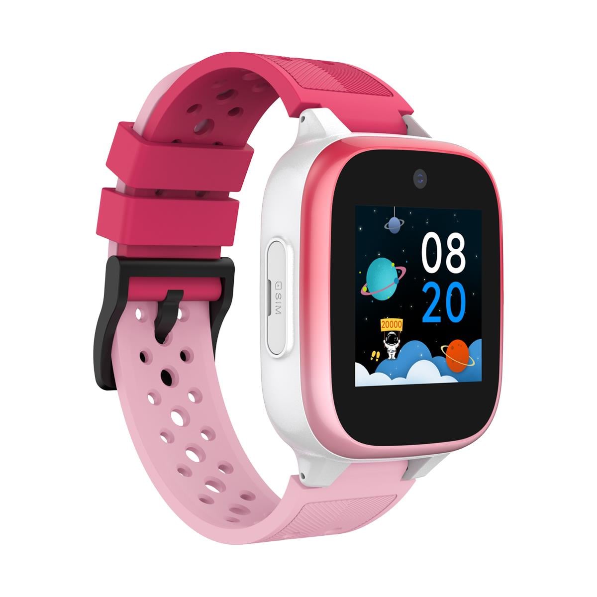 Havit KW12 4G Sim Kartlı Akıllı Çocuk Saati - Pembe