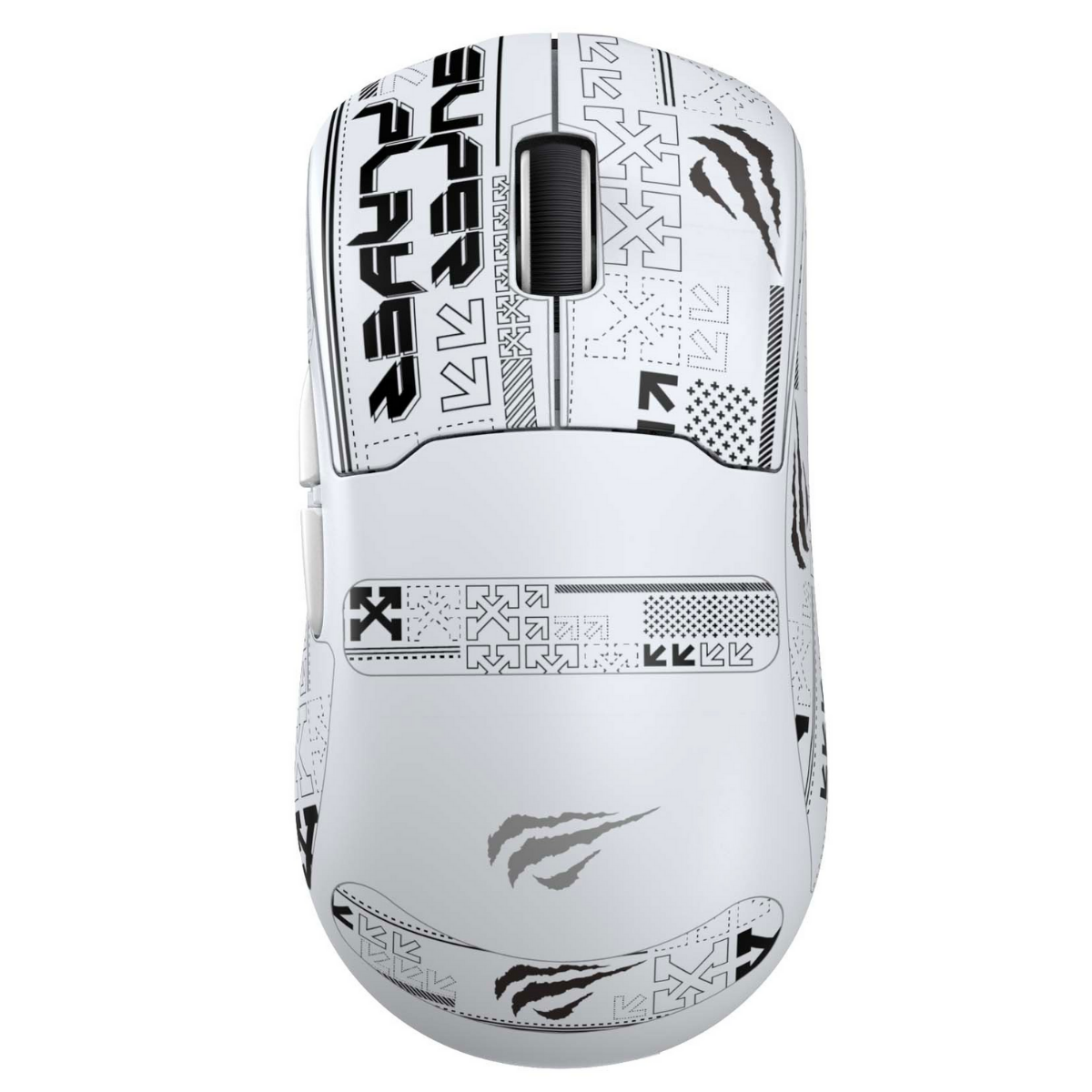 Havit M5 PRO Superlight Kablosuz Gaming Mouse - 30.000 DPI PAW3950 Sensör - RGB Şarj Standlı - TFT Ekranlı - Beyaz