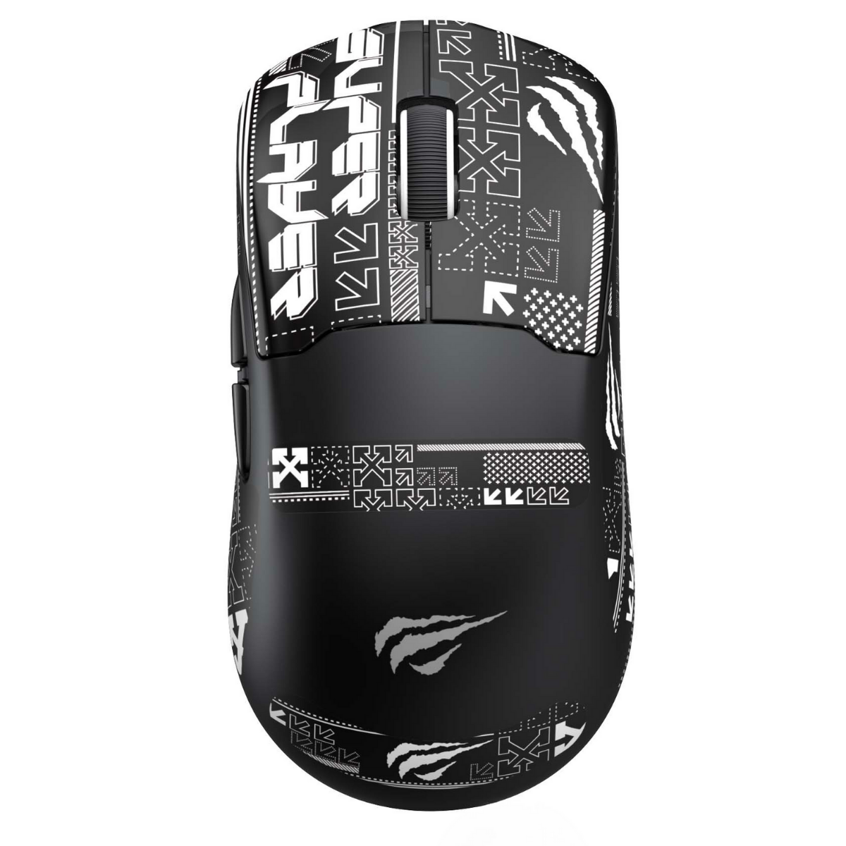 Havit M5 PRO Superlight Kablosuz Gaming Mouse - 30.000 DPI PAW3950 Sensör - RGB Şarj Standlı - TFT Ekranlı - Siyah
