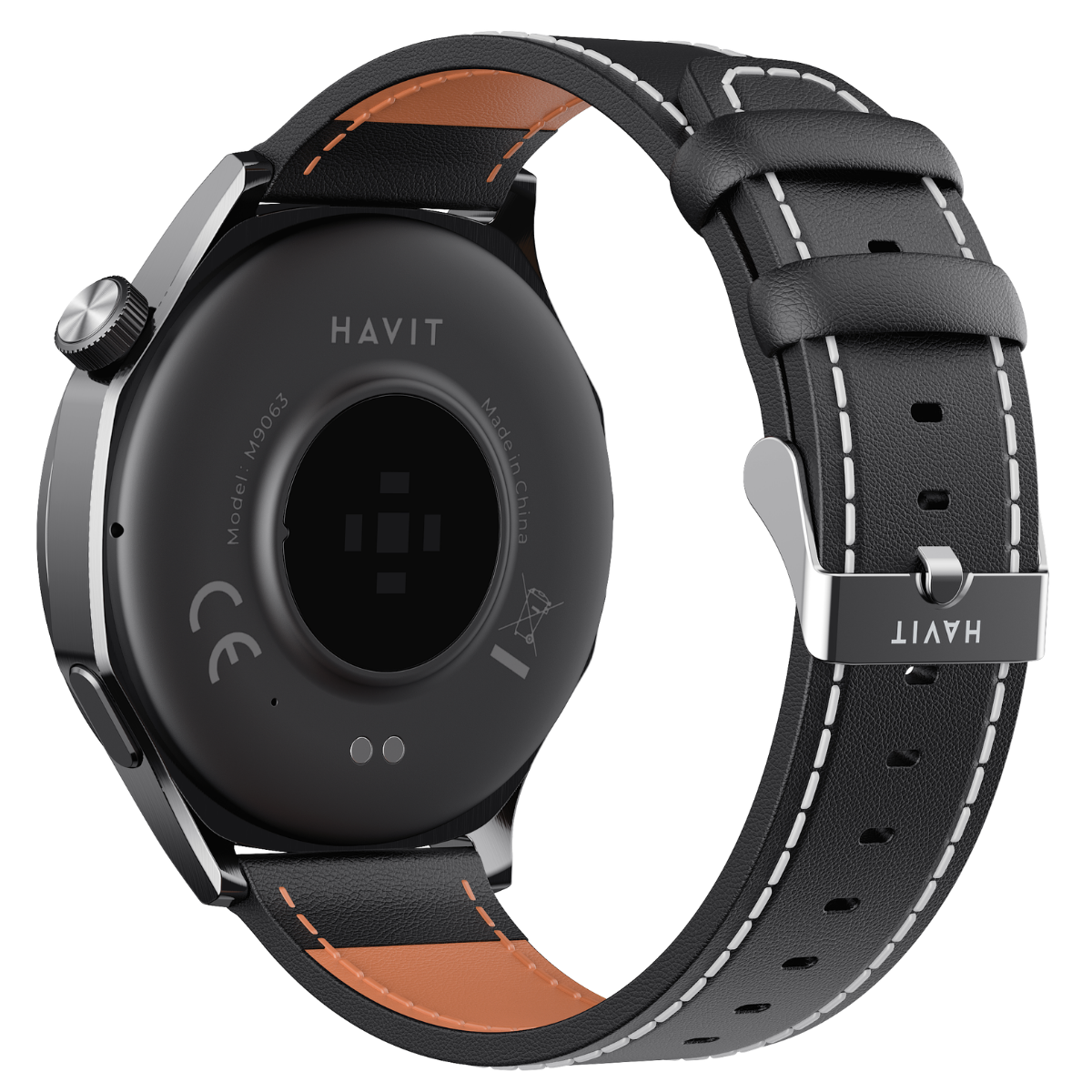 Havit M9063 1.46'' TFT HD Ekran Akıllı Saat - Bluetooth Arama, Metal Kasa - Siyah