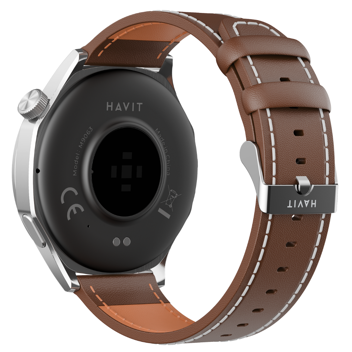 Havit M9063 1.46'' TFT HD Ekran Akıllı Saat - Bluetooth Arama, Metal Kasa - Titanyum