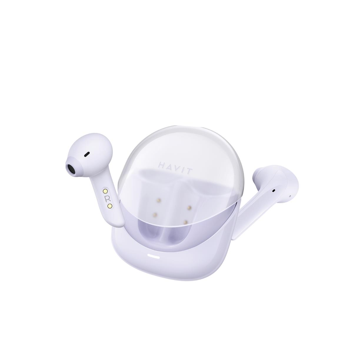 Havit Modern Buds ENC TWS Bluetooth Kulaklık - Mor