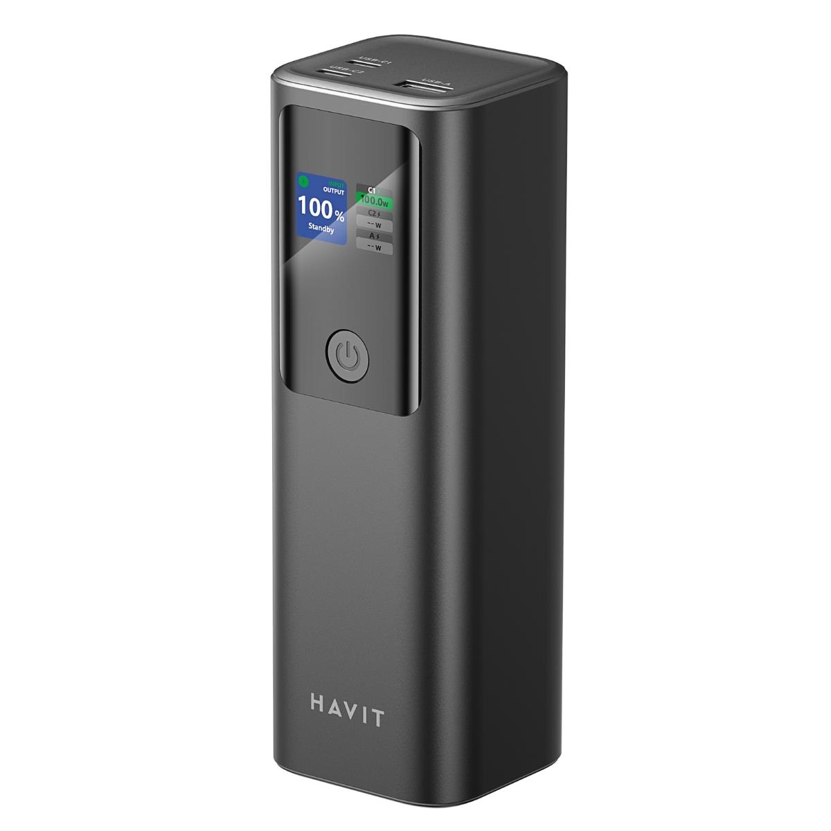 Havit PB50 27000mAh Powerbank - Siyah