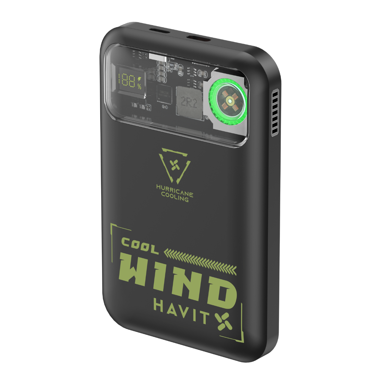 Havit PB5232 10000mAh Manyetik MagSafe Powerbank - 20W Hızlı Şarj Soğutma Fanlı