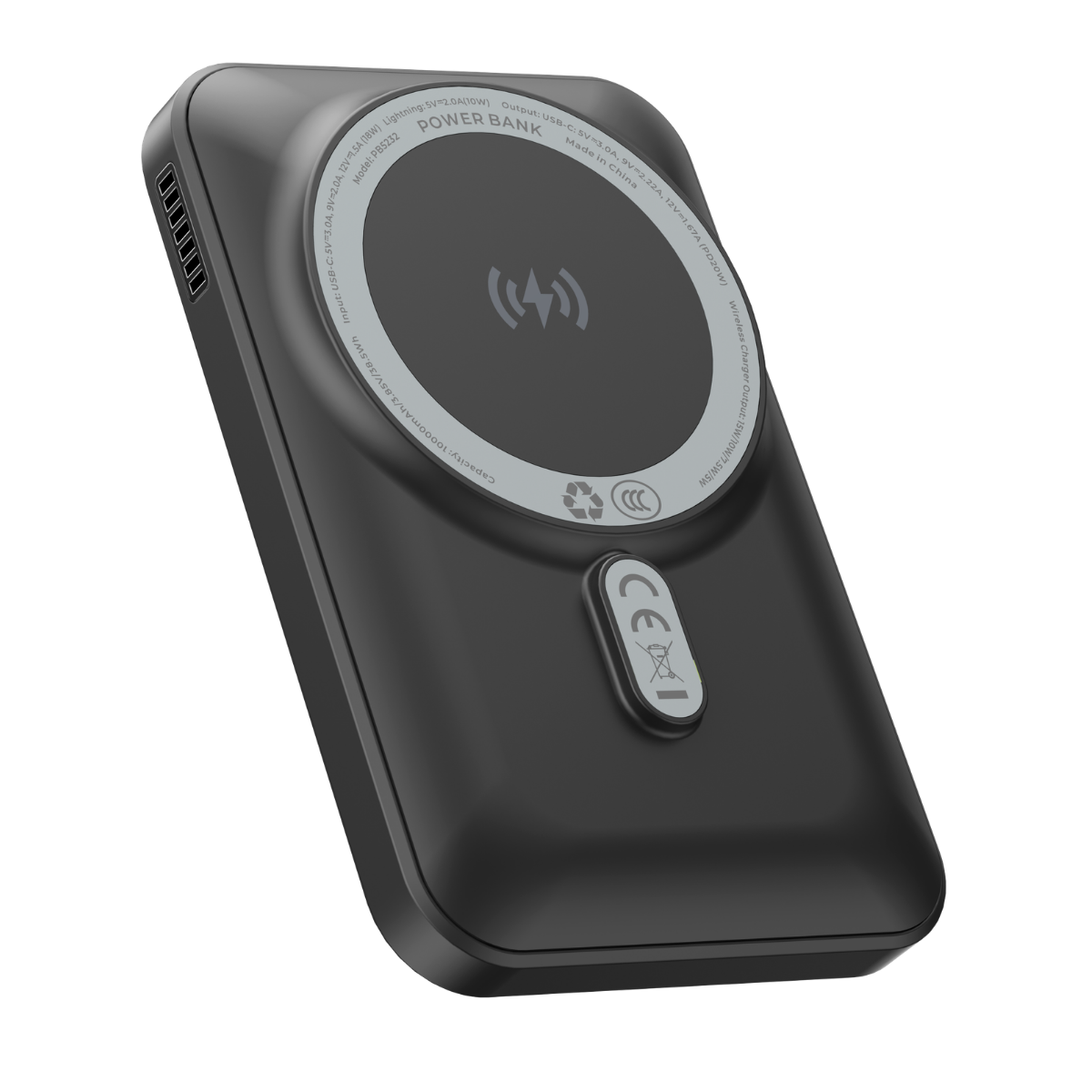 Havit PB5232 10000mAh Manyetik MagSafe Powerbank - 20W Hızlı Şarj Soğutma Fanlı