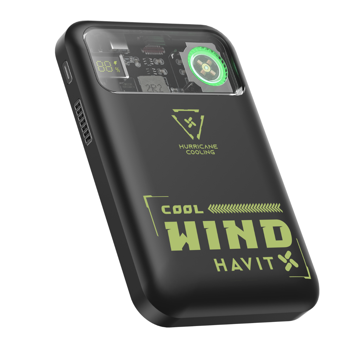 Havit PB5232 10000mAh Manyetik MagSafe Powerbank - 20W Hızlı Şarj Soğutma Fanlı