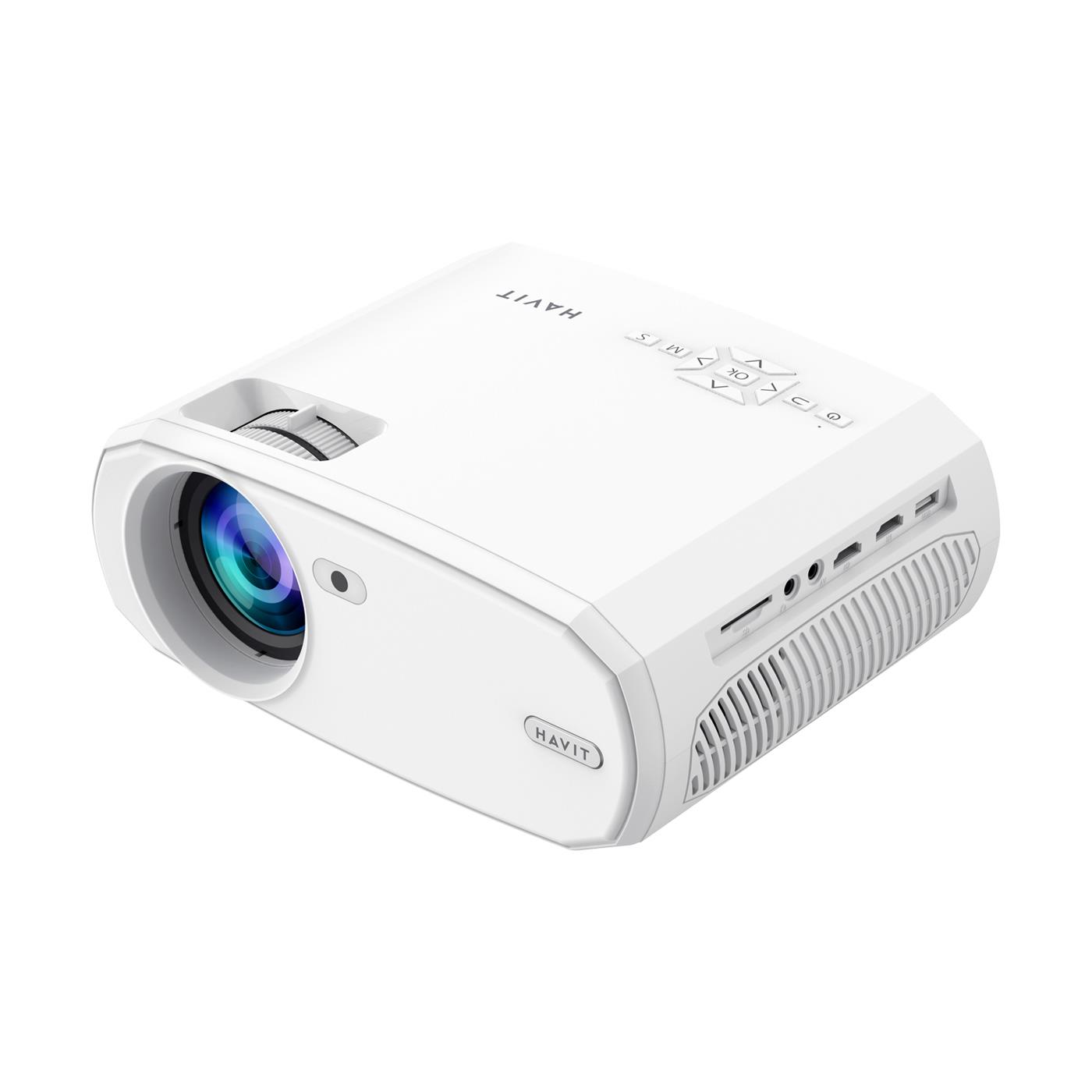 Havit PJ202 Full Hd 1080p Taşınabilir Projeksiyon Cihazı - Wifi, 220 Ansi, Bluetotoh, Screen Mirror