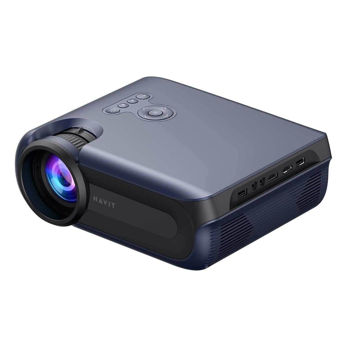 Havit PJ209 Prime Sapphire Full Hd 1080p Projeksiyon Cihazı - 350 Ansi, Wifi Görüntü Aktarımı 5g