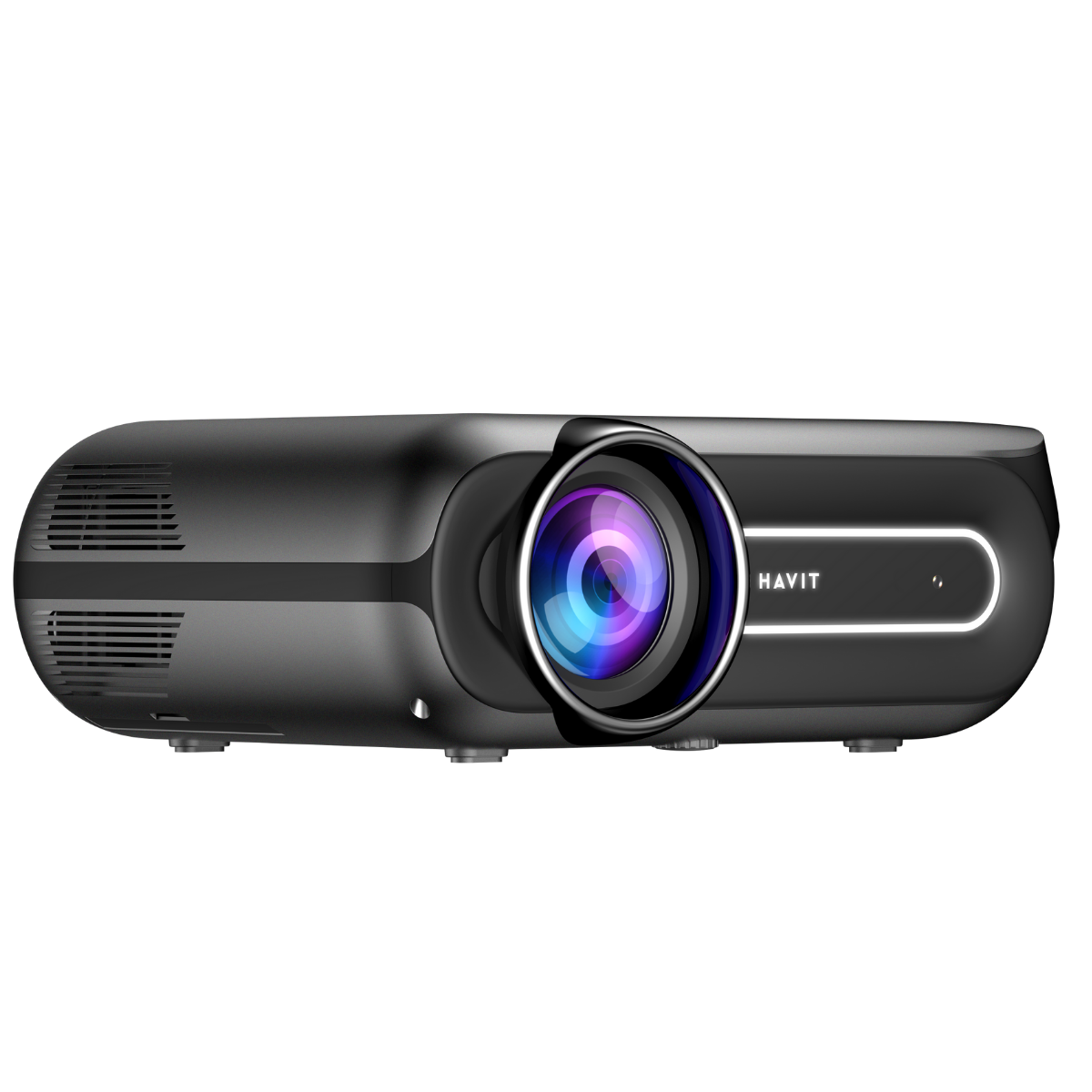 Havit PJ209A Plus L1 Lisanslı Full HD 1080P Smart Projeksiyon Cihazı - Siyah