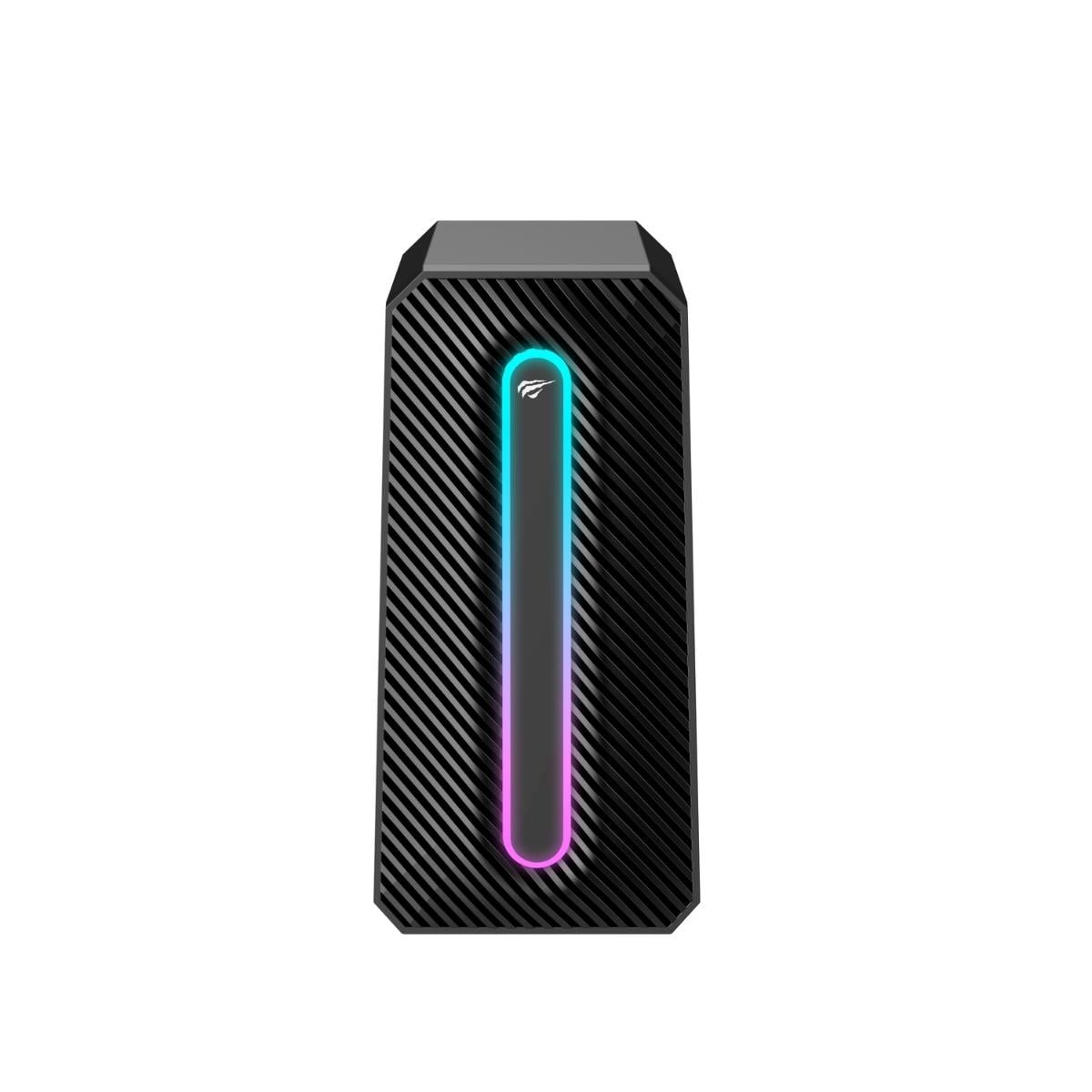 Havit SK216 RGB Işıklı Oyuncu Hoparlörü - Siyah