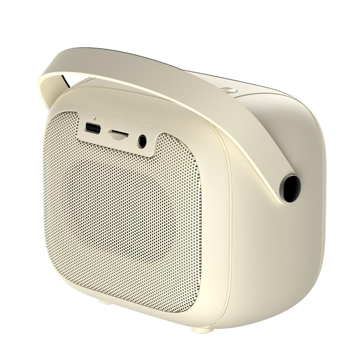 Havit SK818BT RGB Mikrofonlu Bluetooth Hoparlör - Mini - Bej