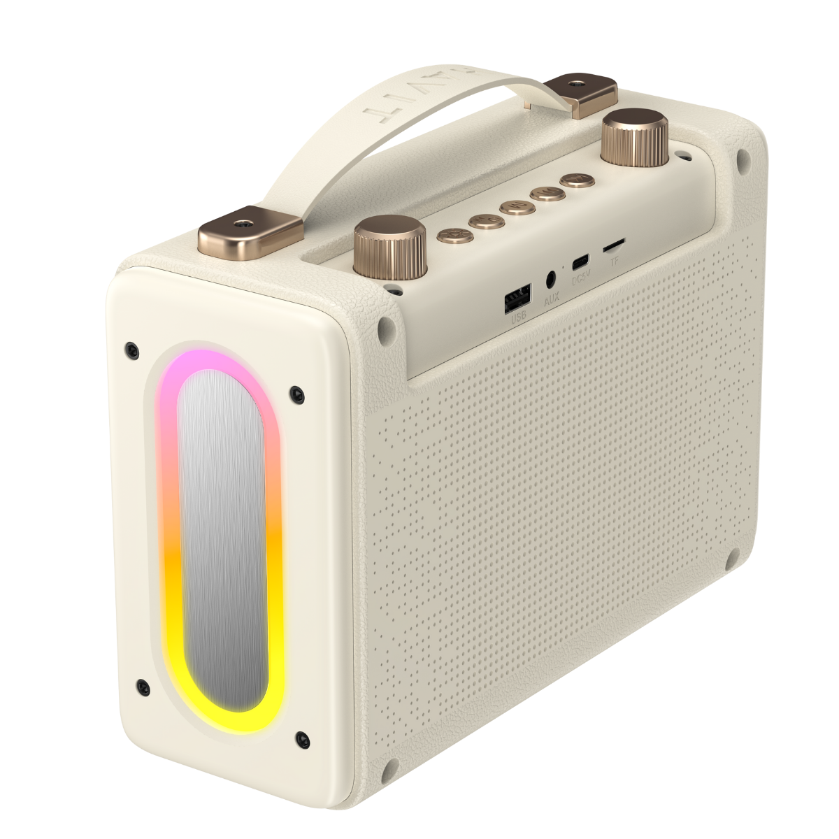 Havit SK823B Mikrofonlu Bluetooth Hoparlör - Bej