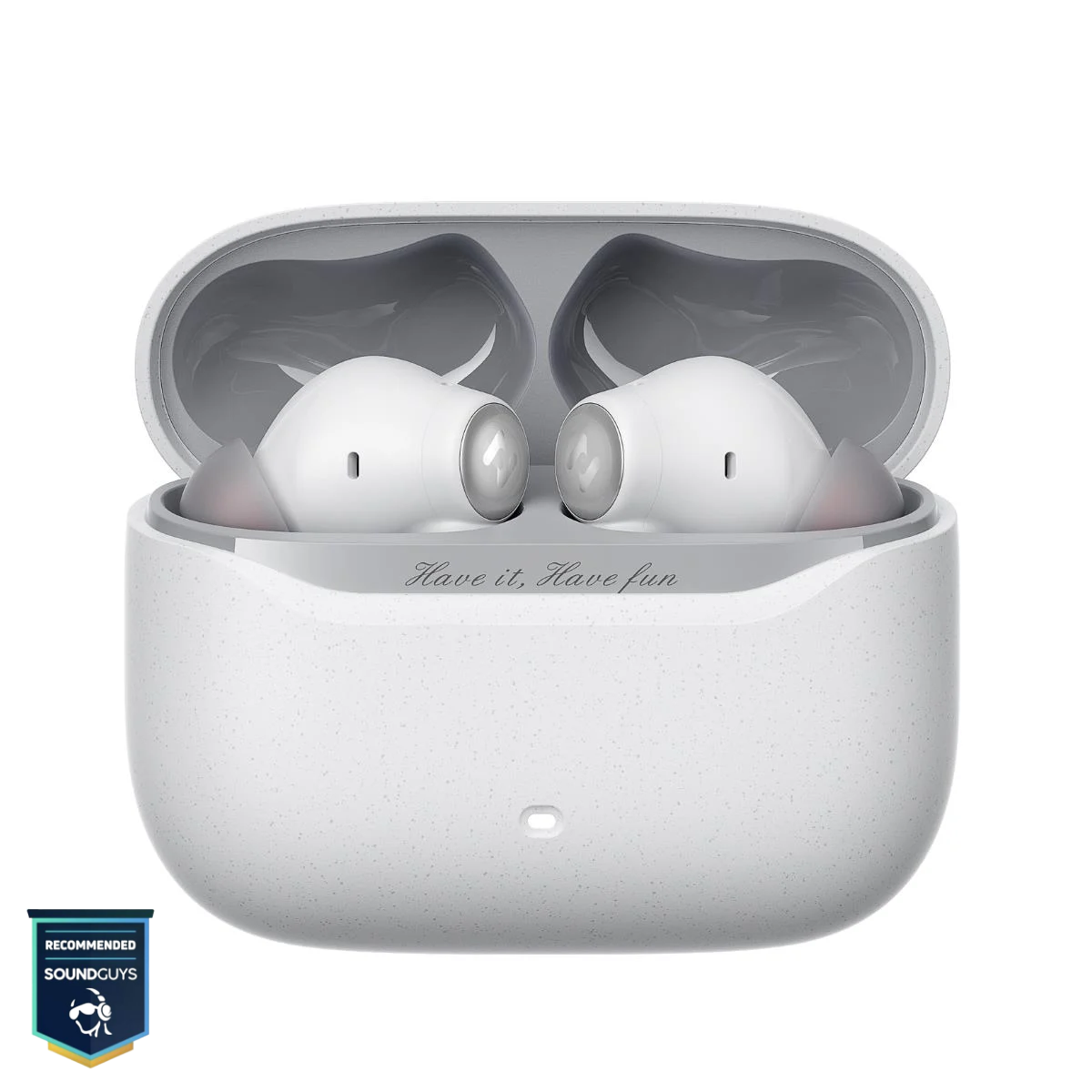 Havit SPACE NC01T TW991 PRO  TWS Kulaklık – Hybrid ANC+ENC, Bluetooth 6.0, 12mm Sürücü, Type-C, 7 Saat  - Beyaz