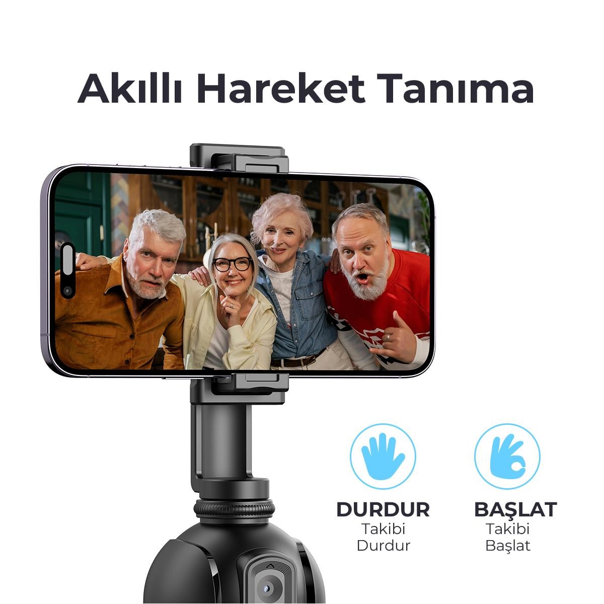 Havit ST7609 Otomatik Yüz Takip Sistemli Telefon Tutucu