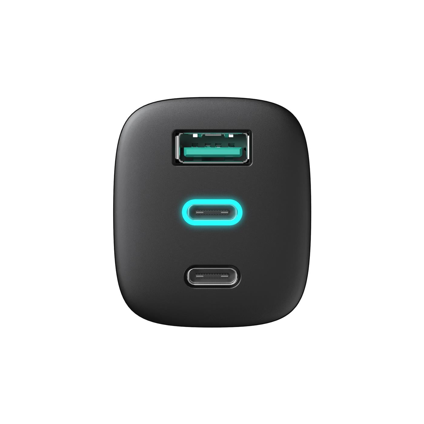 Havit UC10 65W Gan Teknoloji Hızlı Şarj Adaptörü - 2 Type-C, 1 Usb Girişi (Macbook ve Iphone Uyumlu)