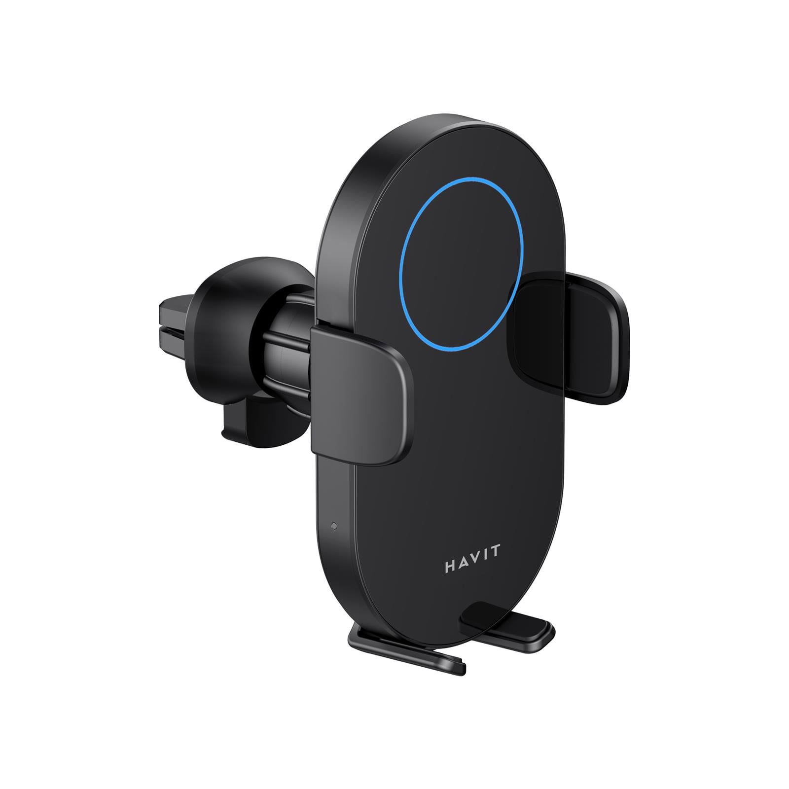 Havit W3018 Wireless Siyah Araç Hızlı Şarj Cihazı Telefon Tutacağı (xiaomi, Apple, Samsung Uyumlu)