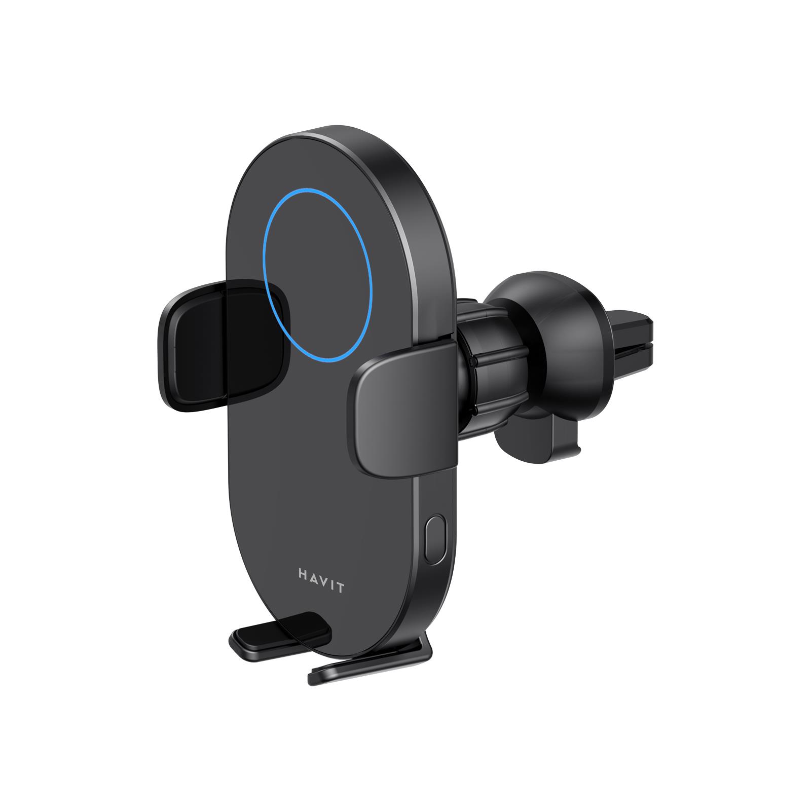 Havit W3018 Wireless Siyah Araç Hızlı Şarj Cihazı Telefon Tutacağı (xiaomi, Apple, Samsung Uyumlu)