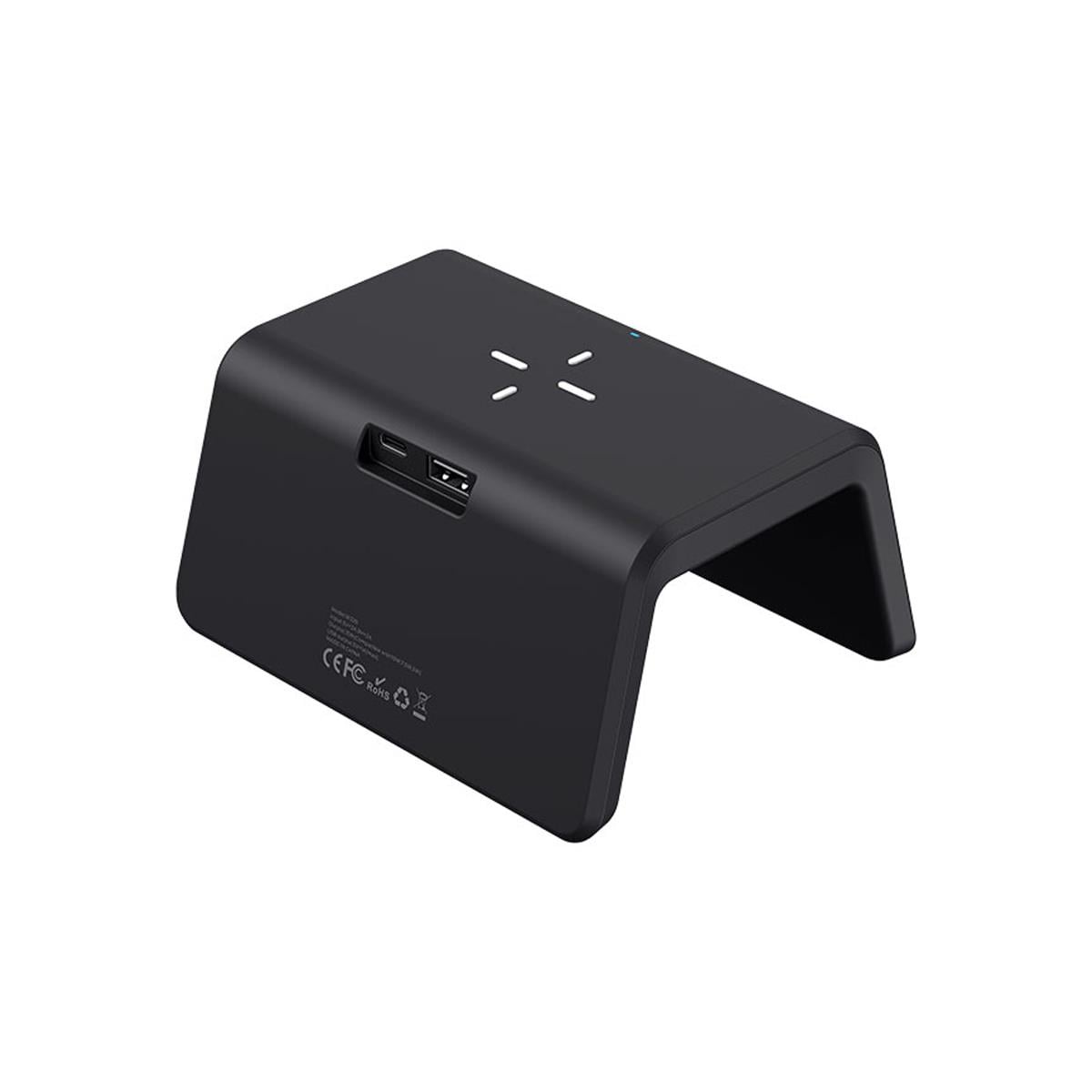 Havit W320 Hızlı Wireless Şarj, Saat ve Gece Lambası (Fast 15W)