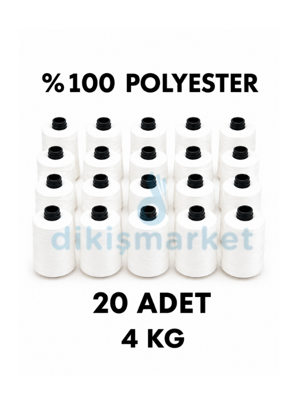 Çuvalağzı İpi Tek Kat 20 Adet 4 kg