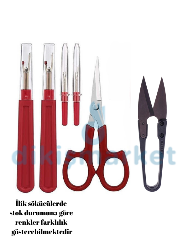 HARD STEEL KUMAŞ MAKAS SET 8''