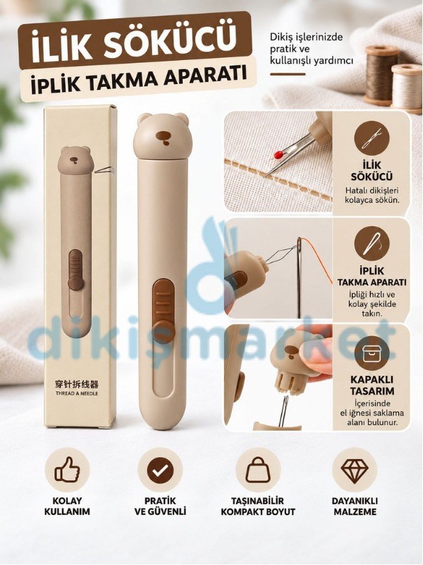 İlik Sökücü - İplik Takma Aparatı