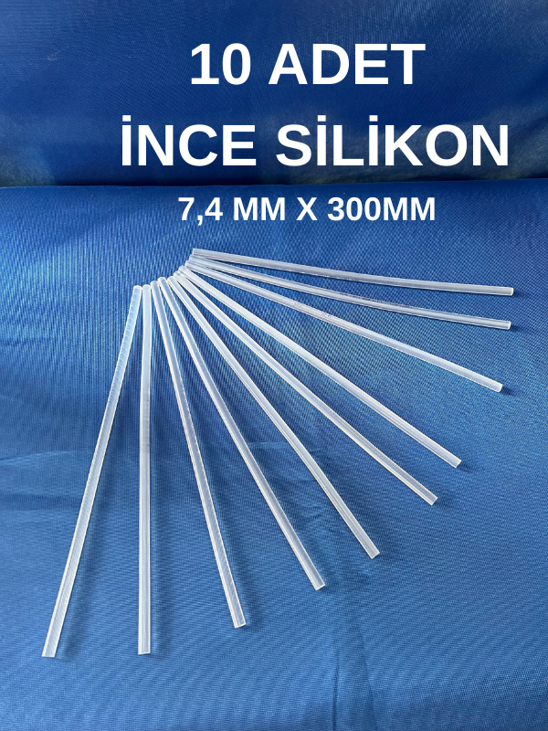 İNCE SİLİKON 10 ADET 