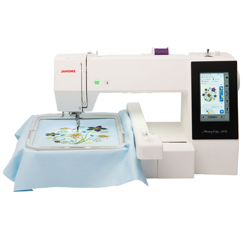 Janome MC 500E Bilgisayarlı Otomatik Nakış Makinesi