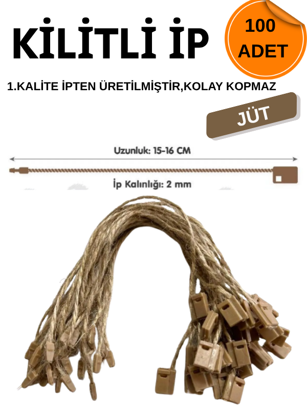 JÜT KİLİTLİ İP