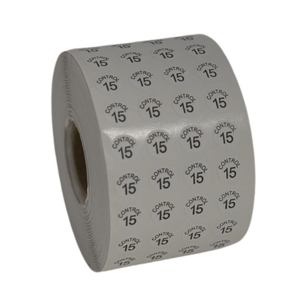 KONTROL ETİKETİ 15 NO (1 RULO 10.000 ADET)